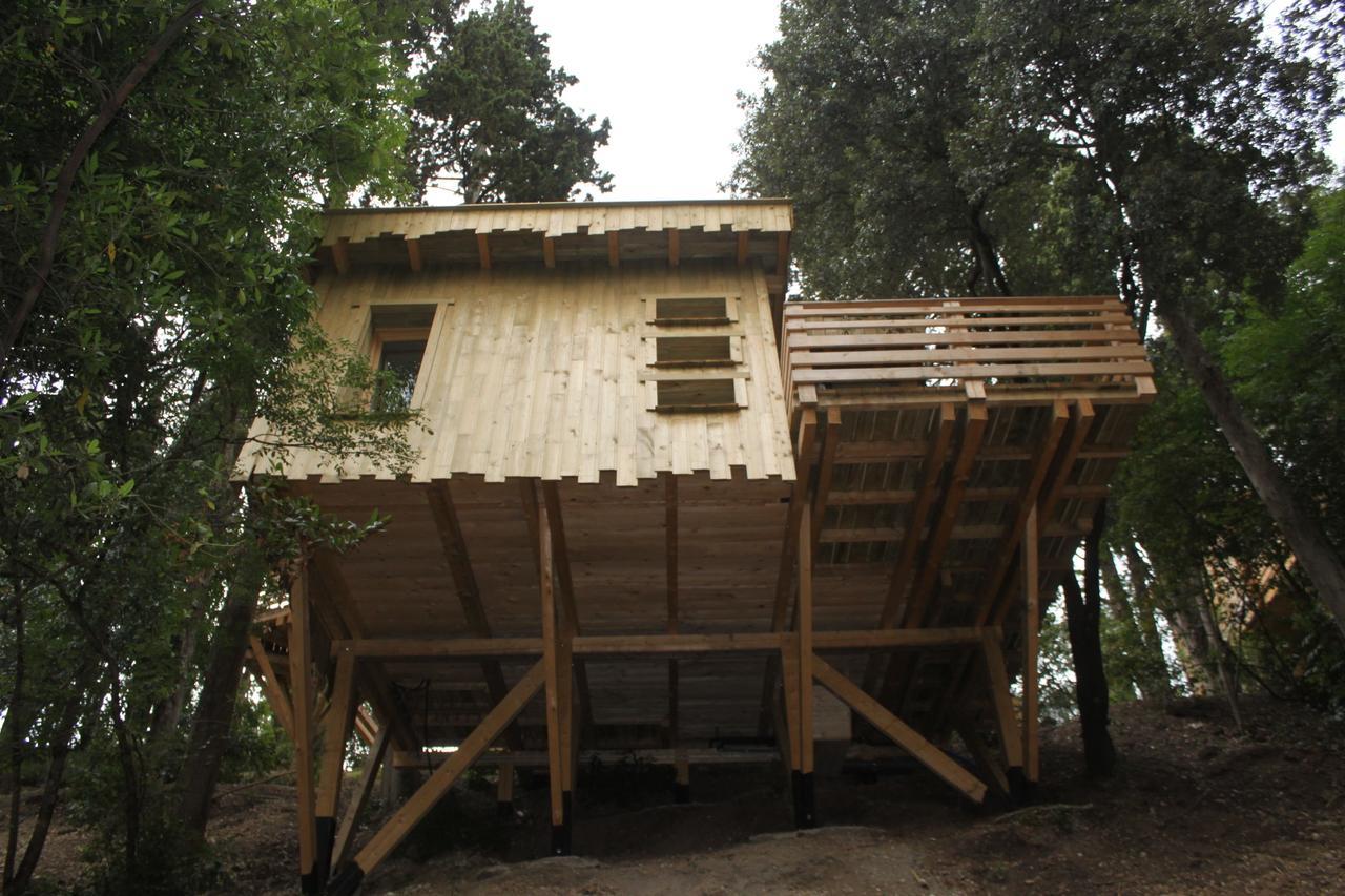 Les Cabanes Dans Les Bois Logis Hotel Villedubert Zimmer foto