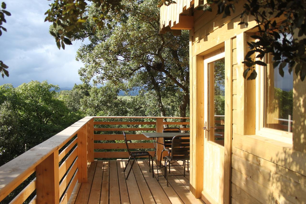 Les Cabanes Dans Les Bois Logis Hotel Villedubert Zimmer foto