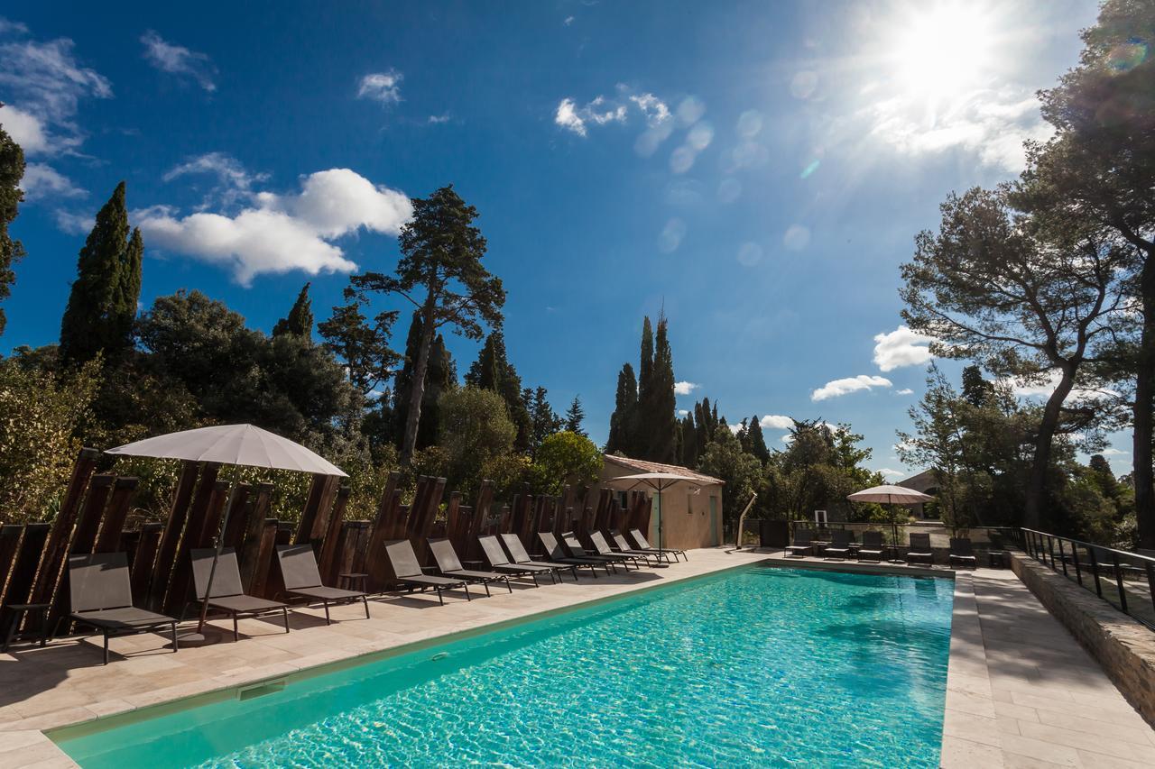 Les Cabanes Dans Les Bois Logis Hotel Villedubert Exterior foto